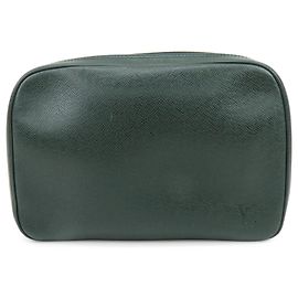 Louis Vuitton Taiga Leather Trousse Toilette GM Pouch Epicea M30214