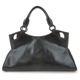 Borsa a mano Cartier Marcello de Cartier in pelle Borsa Tote Nera