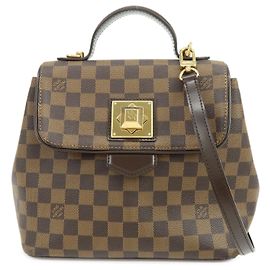 Louis Vuitton Damier Bergamo PM Canvas Leather 2Way shoulder Bag N41167