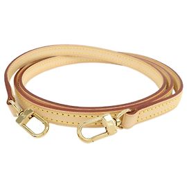 Louis Vuitton Nume Leather Shoulder Strap 120cm Natural J00145