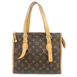 Louis Vuitton Monogram Popincourt Haut Shoulder Bag Brown M40007