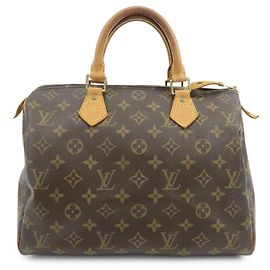 Louis Vuitton Monogram Speedy 30 Boston Bag Hand Bag Brown M41526