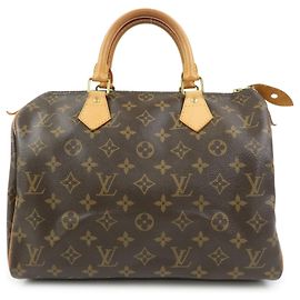 Louis Vuitton Monogram Speedy 30 Boston Bag Hand Bag Brown M41526