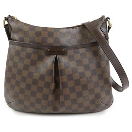 Borsa a tracolla Louis Vuitton Damier Bloomsbury PM Marrone N42251