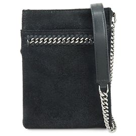 Stella Mc Cartney STELLA MCCARTNEY Borsa a tracolla con catena in poliestere Borsa crossbody Nera