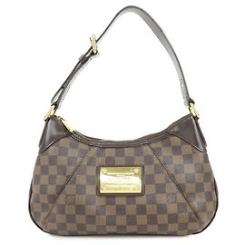 Borsa a Tracolla e a Mano Louis Vuitton Damier Ebene Thames PM N48180