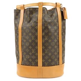 Louis Vuitton Monogram Randonnee GM Schultertasche Brown M42244