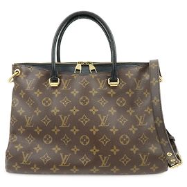 Borsa Louis Vuitton Monogram Pallas 2Way Bag Hand Bag Monogram Noir M41064