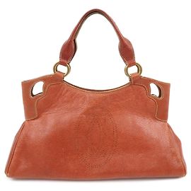 Borsa a mano Cartier Marcello de Cartier in pelle Borsa Tote Marrone