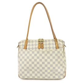 Louis Vuitton Damier Azur Canvas Figheri PM Schultertasche N41176
