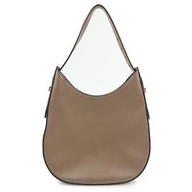 TOD'S Borsa a tracolla e borsa a mano Oboe in pelle Taupe Brown