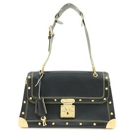 Borsa a tracolla Louis Vuitton Talentueux Suhali Leather Studs Noir M91820