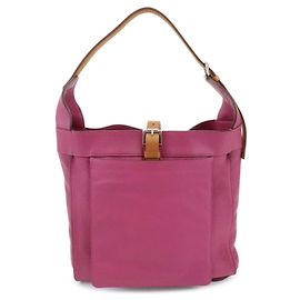 Hermès HERMES Taurillon Clemence Marwari PM Schultertasche □O Stempel Tosca