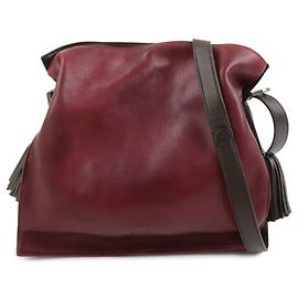 LOEWE Anagram Schultertasche und Crossbody-Bag aus Nappaleder, Lila