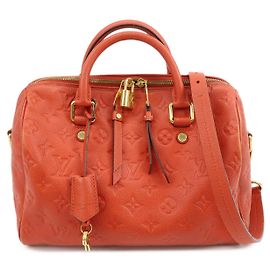 Louis Vuitton Monogram Empreinte Speedy Bandouliere 25 Orient M40758