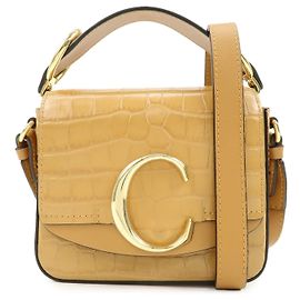 Chloé Borsa 2Way in pelle embossed See By Chloe - Borsa a tracolla Marrone