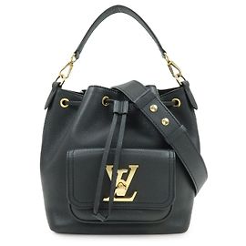 Louis Vuitton Lockme Bucket NV Borsa 2Way Borsa a Mano Nera M57687