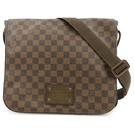 Borsa Messenger Louis Vuitton Damier Ebene Brooklyn Brown N51211
