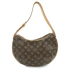 Borsa a tracolla Louis Vuitton Monogram Croissant MM Brown M51512