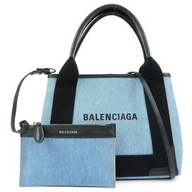 BALENCIAGA Borsa Cabas XS 2WAY Navy 390346