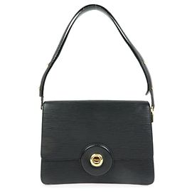 Borsa a tracolla Louis Vuitton Epi Freerun in pelle Noir Black M52402