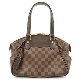 Borsa Louis Vuitton Damier Ebene Verona PM Marrone