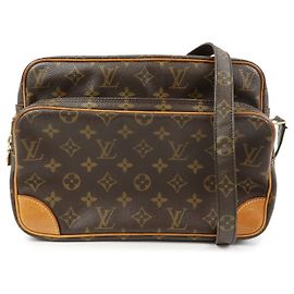 Louis Vuitton Monogram Nile Shoulder Bag Crossbody Bag M45244