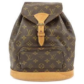Sac à dos Louis Vuitton Monogram Montsouris MM Brown M51136
