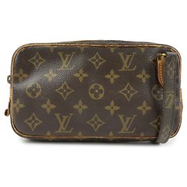 Borsa Louis Vuitton Monogram Pochette Marly Bandouliere Brown M51828