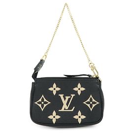 Louis Vuitton Monogram Bicolor Empreinte Mini Pochette Accessory M80732
