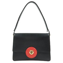Borsa a tracolla Louis Vuitton Epi Freeland Noir Castilian Red M52417