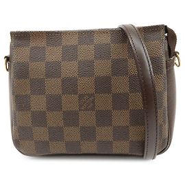 Louis Vuitton Damier Trousse Makeup Accessory Pouch Brown N51982 Lot