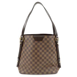 Borsa a tracolla Louis Vuitton Damier Cabas Rivington Canvas Brown N41108