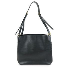 Louis Vuitton Epi Mandala MM Shoulder Bag Noir Black M58892
