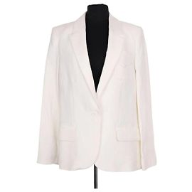 Blazer in lino bianco Zadig & Voltaire