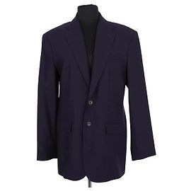 Ralph Lauren Blazer aus Wolle Marineblau
