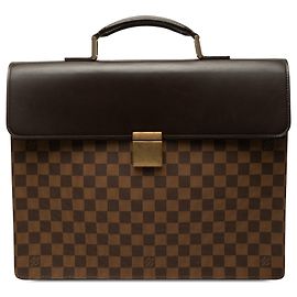 Sac Business Louis Vuitton Altona PM Damier Ebene Marron