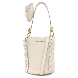 Borsa a secchiello Miu Miu Flower