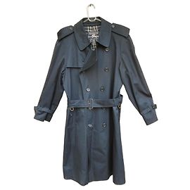 Trench Burberry Blu Navy
