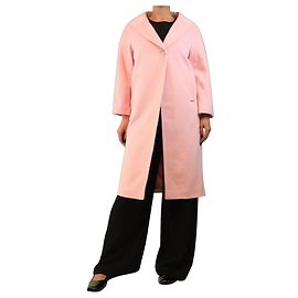 Louise Kennedy Cappotto in lana Lola rosa - size S