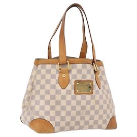 LOUIS VUITTON Damier Azur Hampstead PM Tote Bag N51207 LV