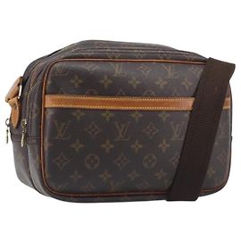 LOUIS VUITTON Monogram Reporter PM Shoulder Bag M45254 LV
