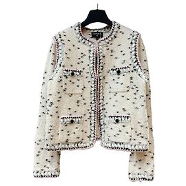 Chaqueta Chanel Métiers d’Art 21A Tweed Le Château des Dames FR 38
