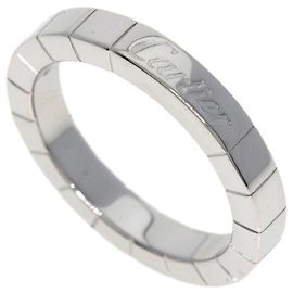 Anello a fascia Cartier Lanieres #48 in oro bianco 18K