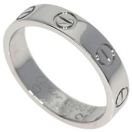 Cartier Mini Love Ring in Platin
