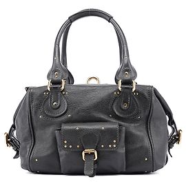 Chloé Borsa a tasca Paddington in pelle nera
