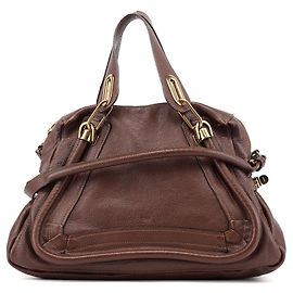 Chloé Borsa a tracolla 2-Way Paraty in pelle marrone