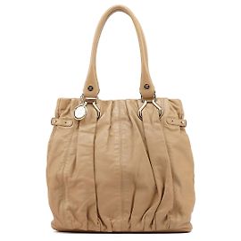 Céline Pillow Tote Bag aus Leder in Tan