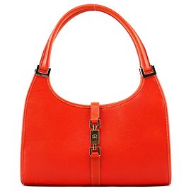 Gucci 002 1068 Borsa a tracolla Jackie in pelle rossa