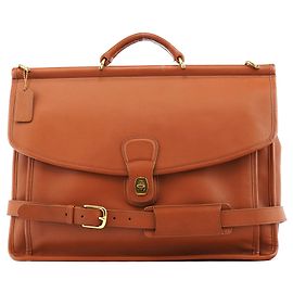 Coach Borsa briefcase 2-Way Beekman in pelle Tan 5266